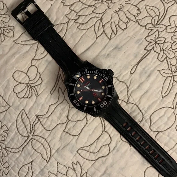 Invicta Signature Collection Grand Diver Watch in red and black